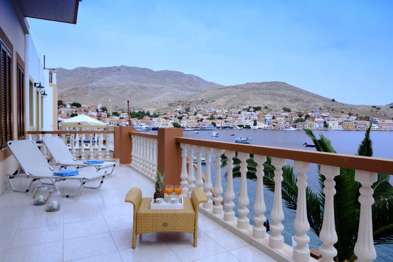Villa Skiadeni Chalki Town Extérieur photo