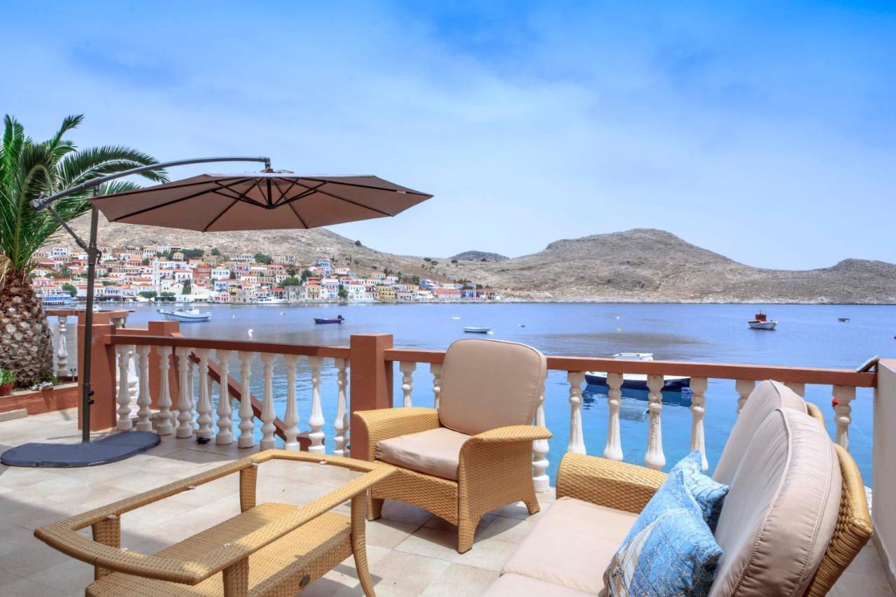 Villa Skiadeni Chalki Town Extérieur photo